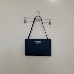 NWOT Michael Kors Black Clutch w/ Removable Strap